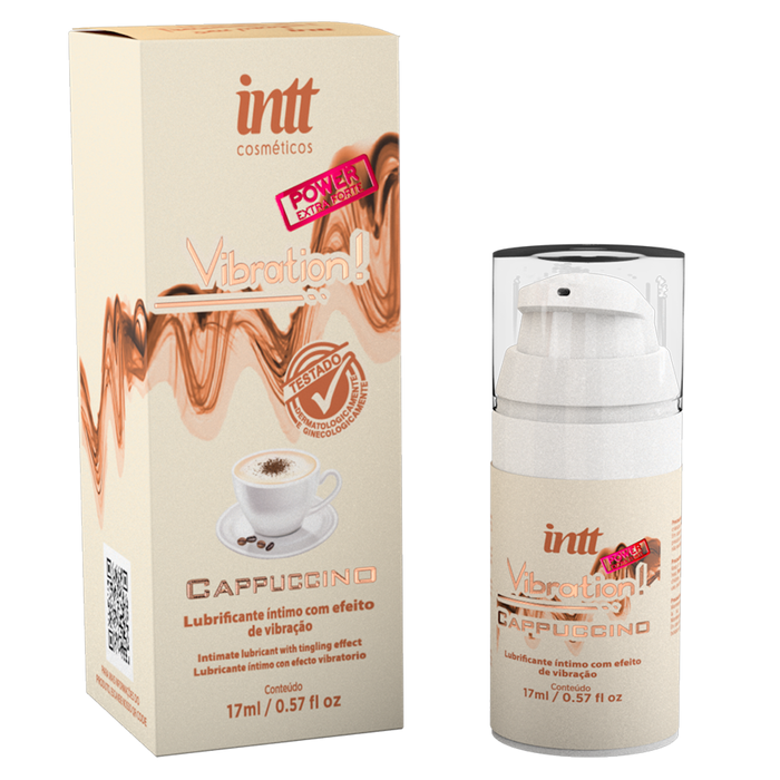 Vibration Power Excitante Cappuccino 17Ml Intt PROMOÇÃO 70,00