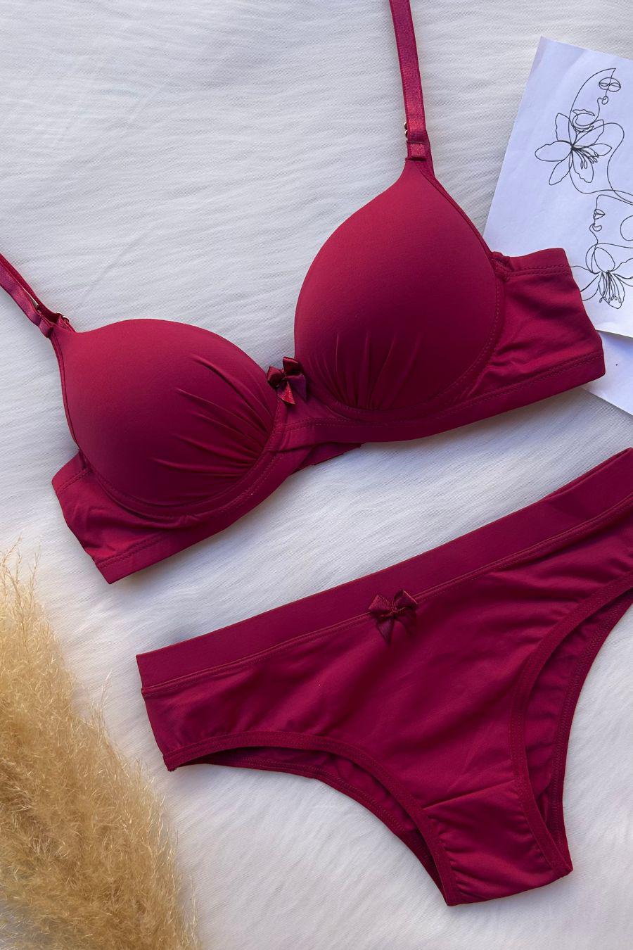 CONJUNTO NILVA - LINGERIE BÁSICA EM MICROFIBRA DEL LARAS