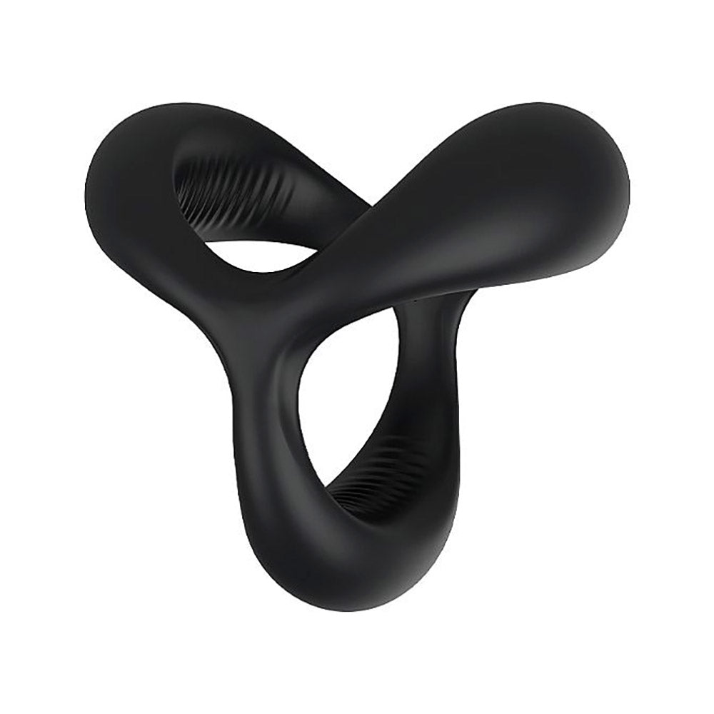 Anel peniano silicone preto