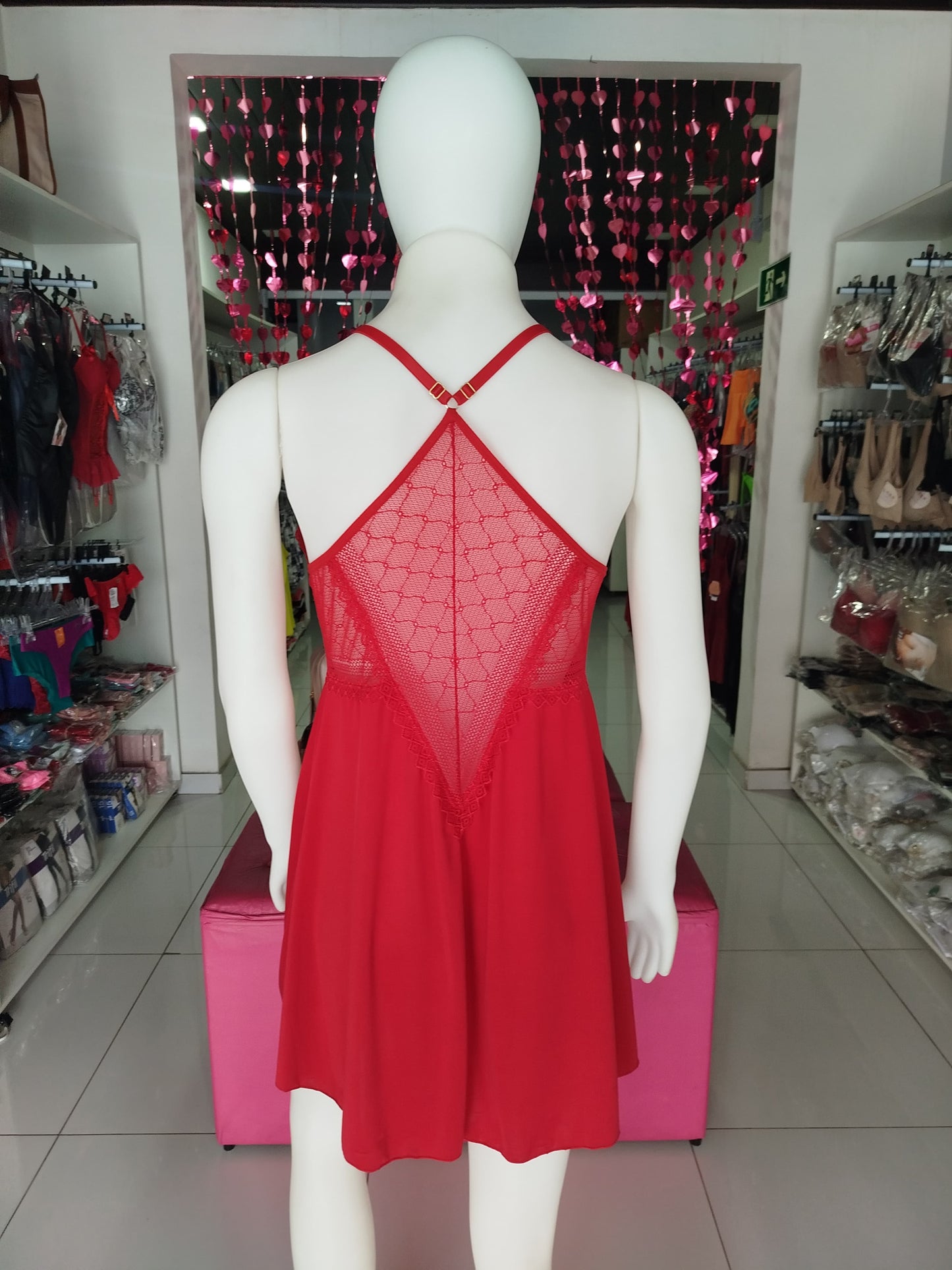 Camisola vermelha Del Valle