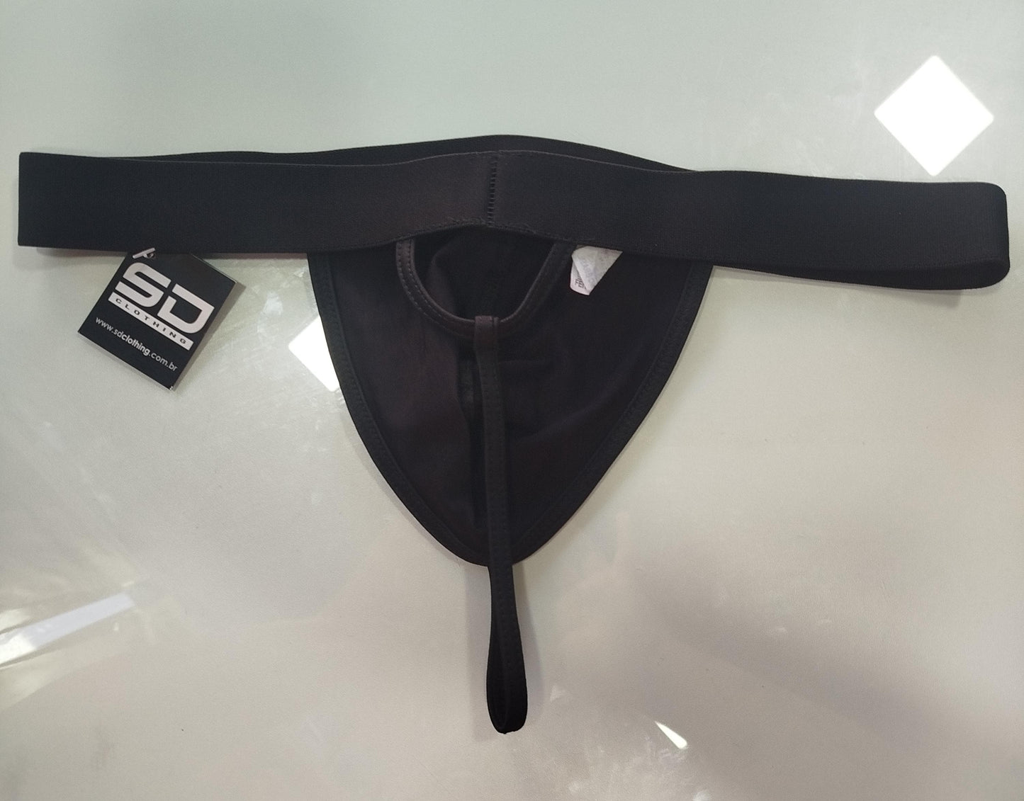 Cueca jock fio preta SD