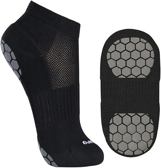 Meia antiderrapante sapatilha pilates sport Lupo