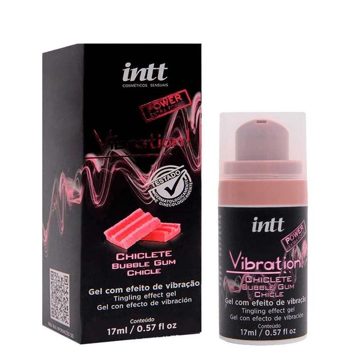 Vibration Power Excitante Chiclete 17Ml Intt PROMOÇÃO 70,00