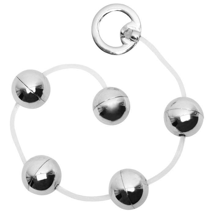 5 Bolinha Tailandesa Em Metal Cromado Hard