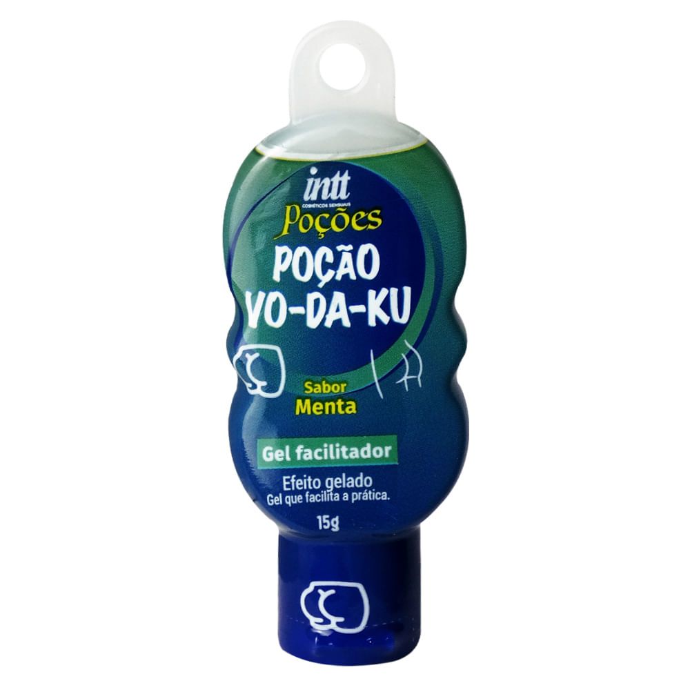 VODAKU Gel Facilitador com Efeito gelado Intt