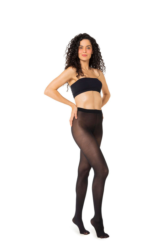 Meia-Calça Adulto Fio 40 Clássica Preta Trifil