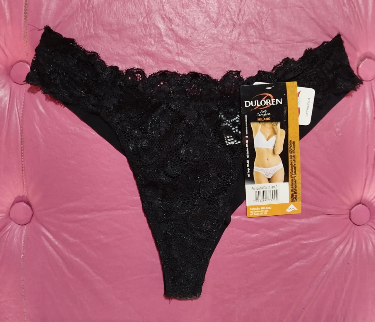 Calcinha fio milano Duloren