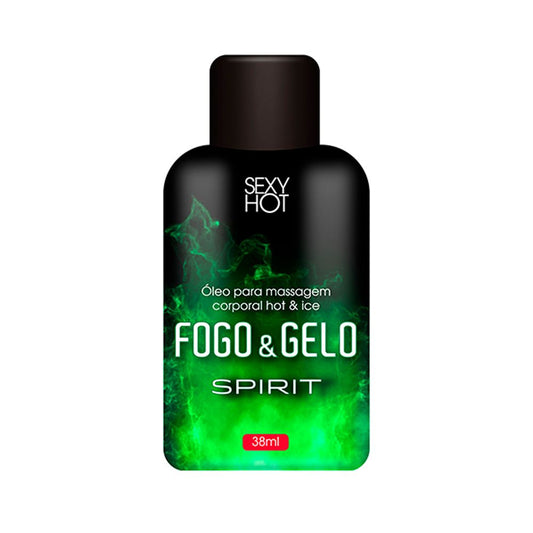 Fogo E Gelo Óleo Para Massagem Beijável 38ml Sexy Hot