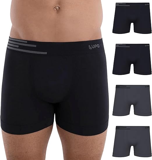 CUECA LUPO BOXER SEM COSTURA SORTIDA