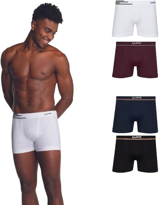 CUECA LUPO BOXER SEM COSTURA SORTIDA