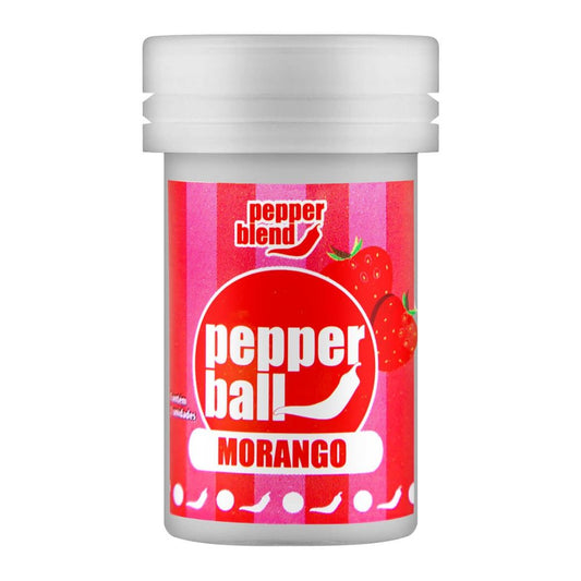 Pepper Ball Bolinha Explosiva Morango Com 2 Unidades Pepper Blend