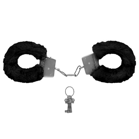 Algema com Pelucia Fur Love Cuffs Preto