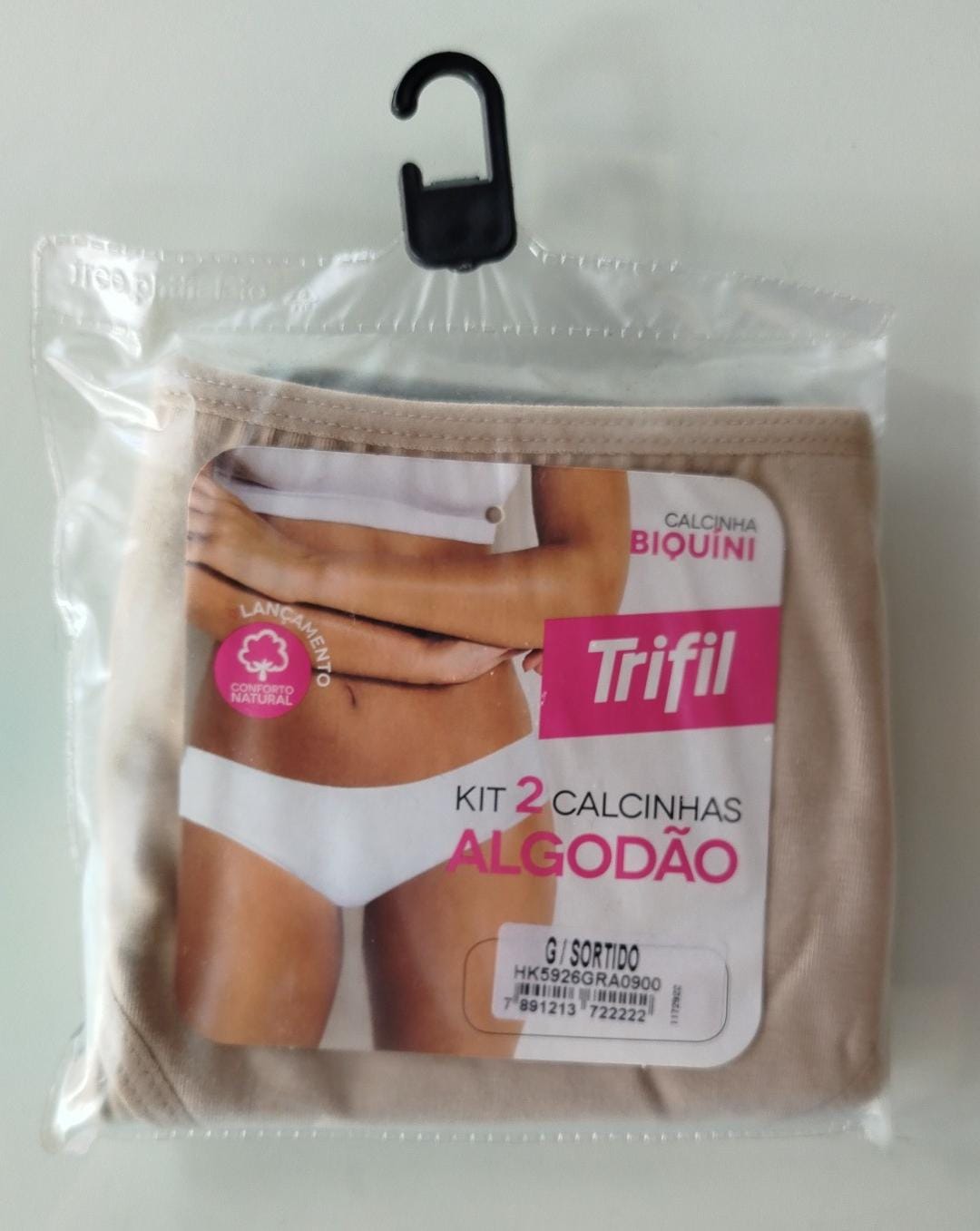 Kit 2 Calcinhas Algodão Trifil