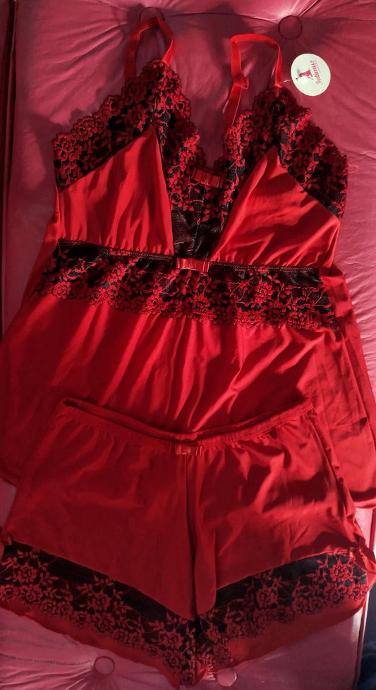Baby Doll Vermelho Intimus