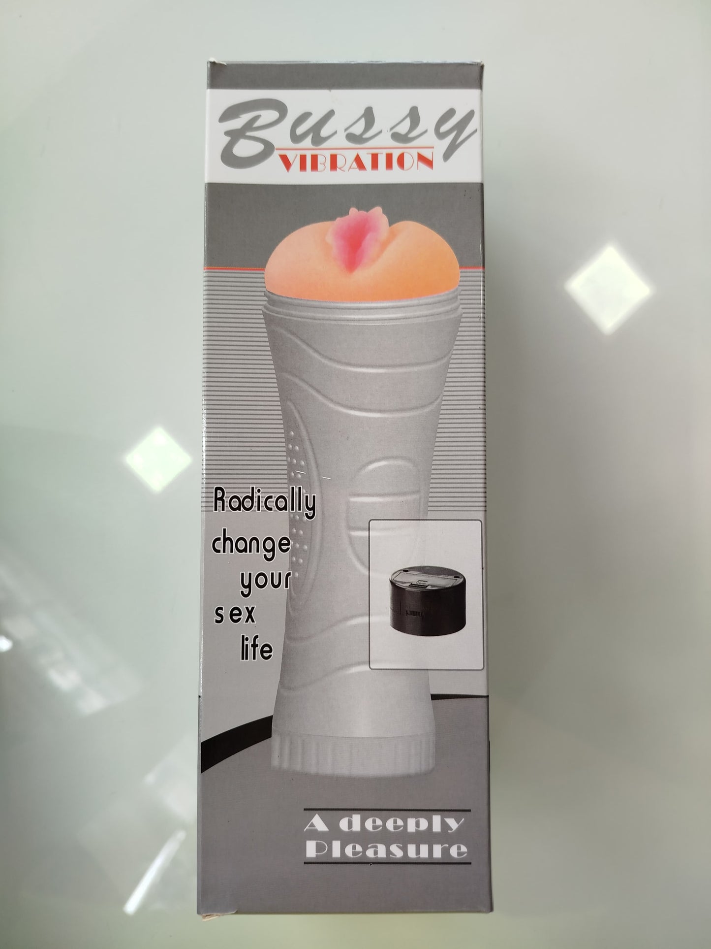 Masturbador FleshLight anus cyberskin com vibro