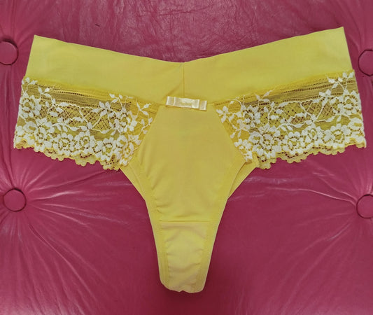 Calcinha amarela Glamour