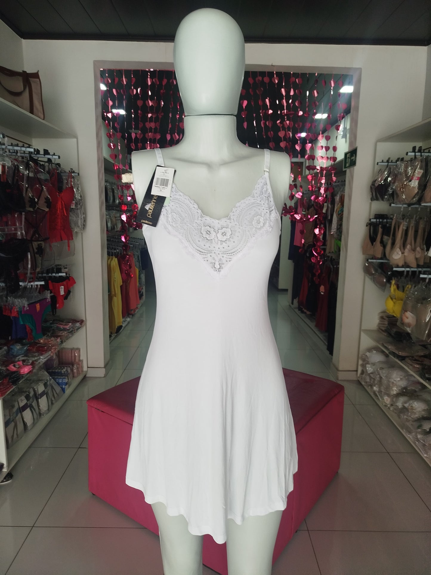 Camisola pérola branca Paulienne