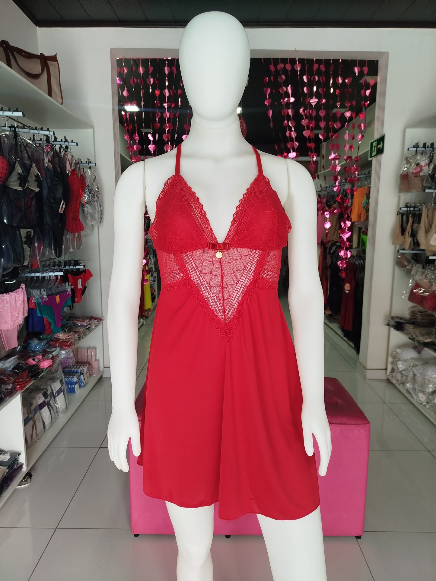 Camisola vermelha Del Valle