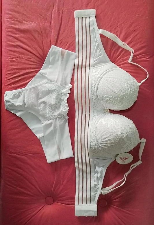 Conjunto Intimus branco com bojo