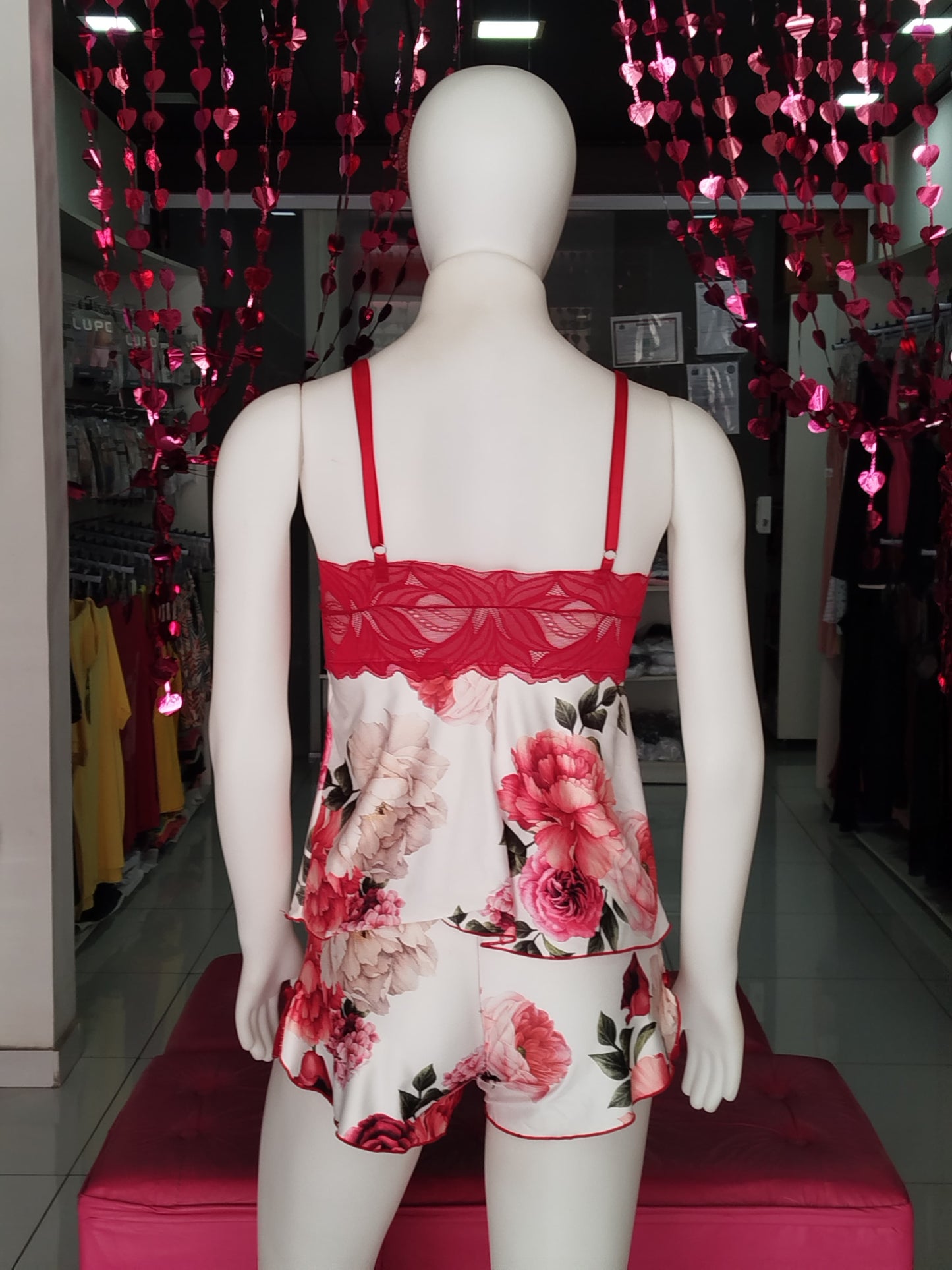 Baby Doll floral Rosa Lis