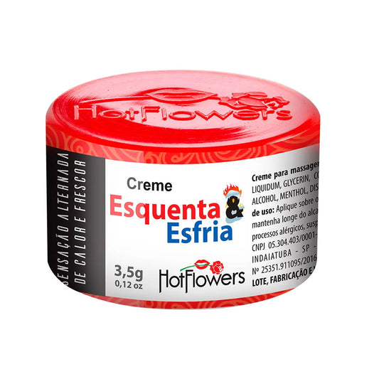 Creme Funcional Esquenta e Esfria Hotflowers
