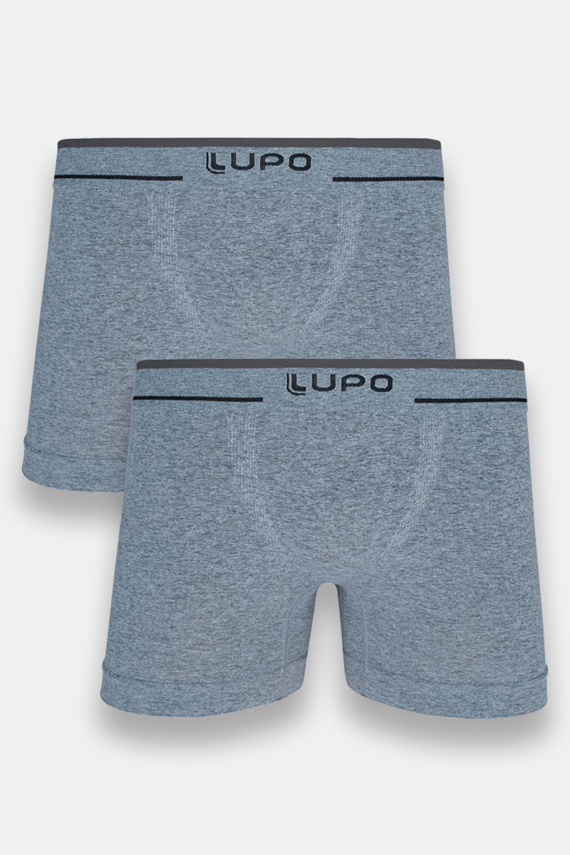 Cueca Lupo AM Boxer sem costura