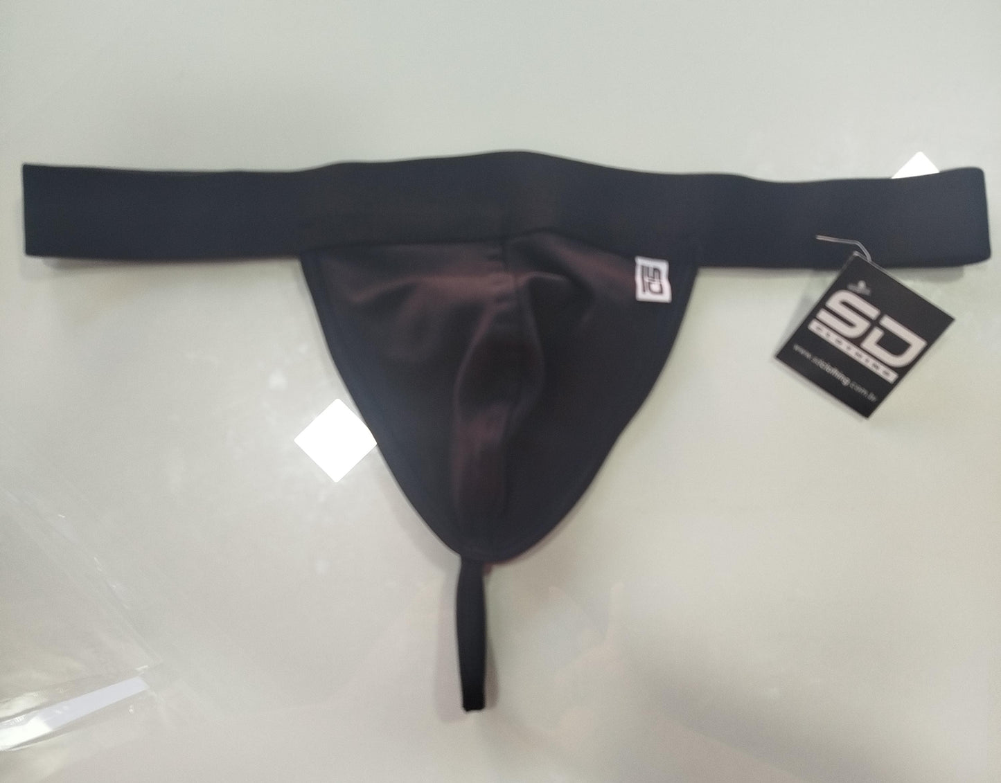 Cueca jock fio preta SD