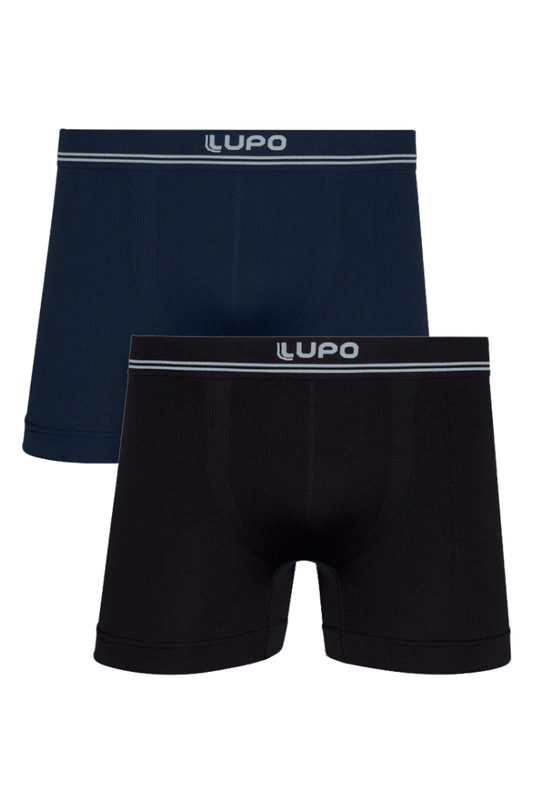 Cueca Boxer Lupo sem costura ref 00436