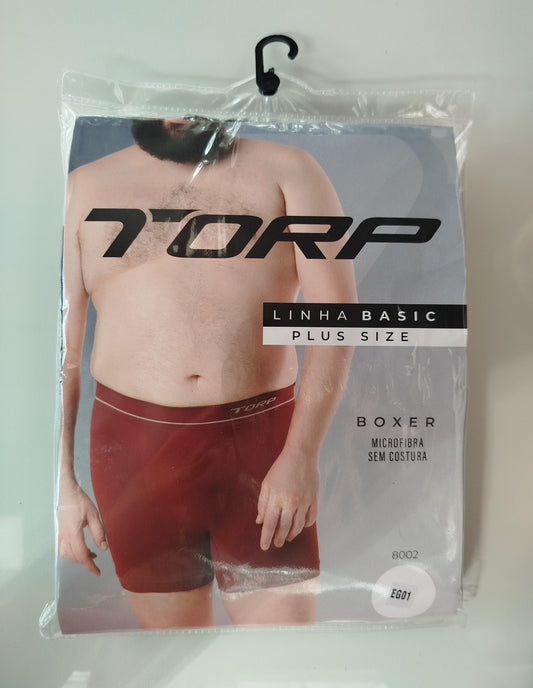 Cueca Boxer Plus Size ( EG01 ) sem costura Torp
