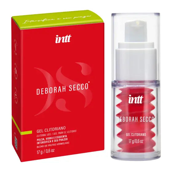 Gel clitoriano pulsa, vibra e esquenta Deborah Secco Intt