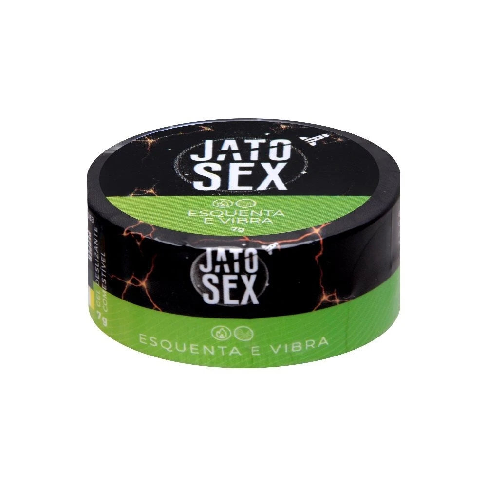 Gel Comestível Jato Sex Esquenta e Vibra 7g Pepper Blend