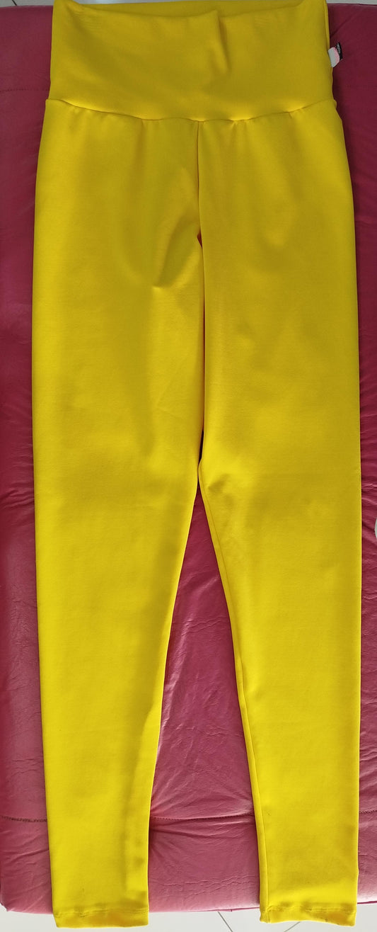 Legging amarela Kaisan Modas