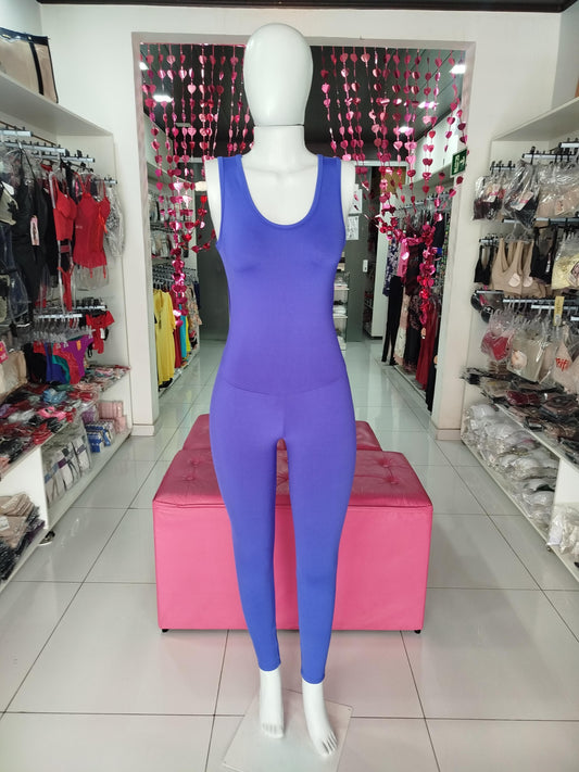 Macacão malhação azul