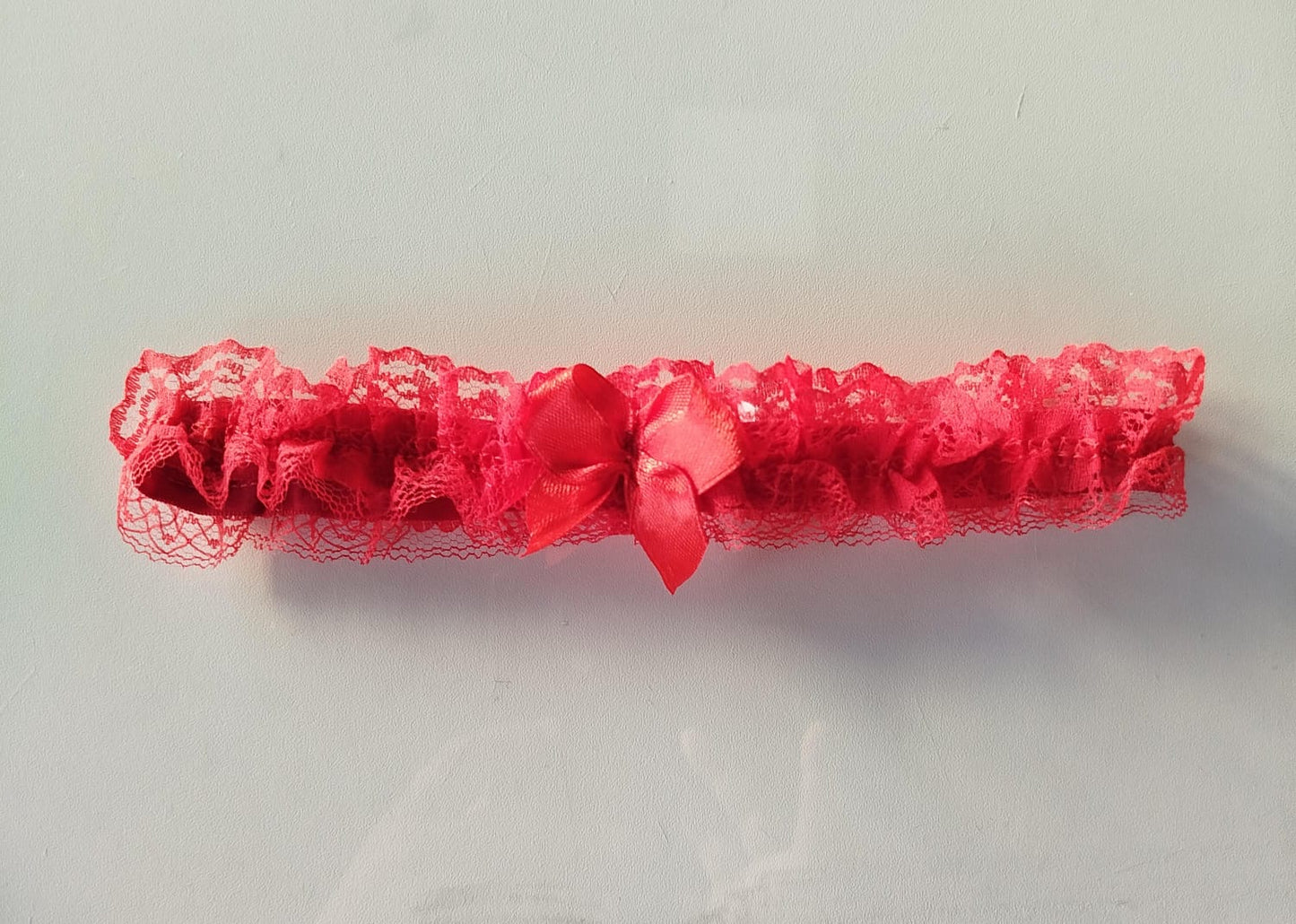 Persex em renda e laço vermelho Mil Toques