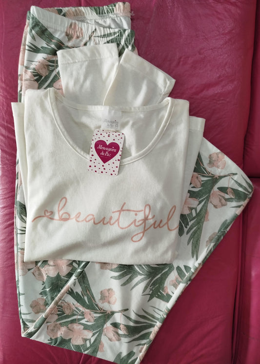 Pijama com calça Mensageira da Paz