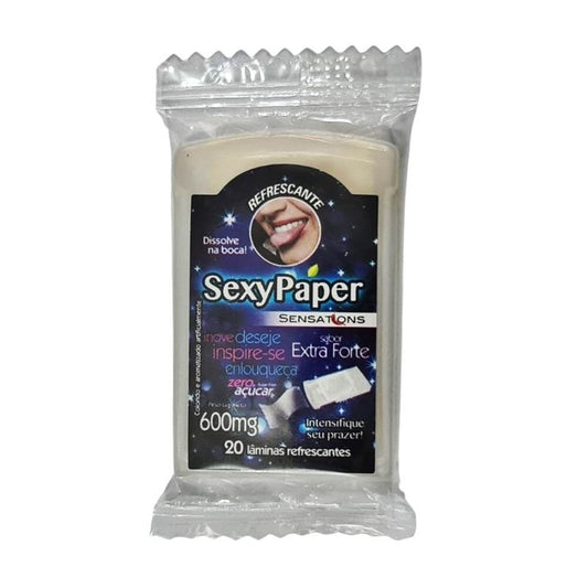 Sexy Paper Sensations lâminas refrescantes extra forte