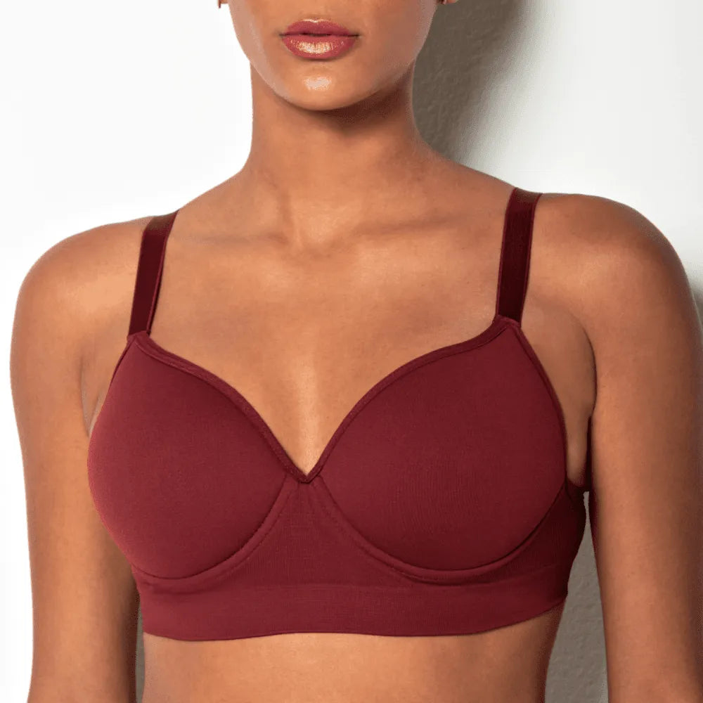 Sutiã ampla cobertura cranberry Trifil