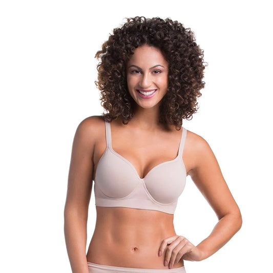 Sutiã ampla cobertura nude Trifil