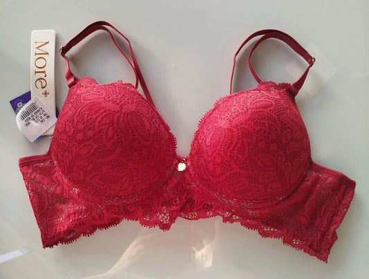 Sutiã com bojo base e tule divino More