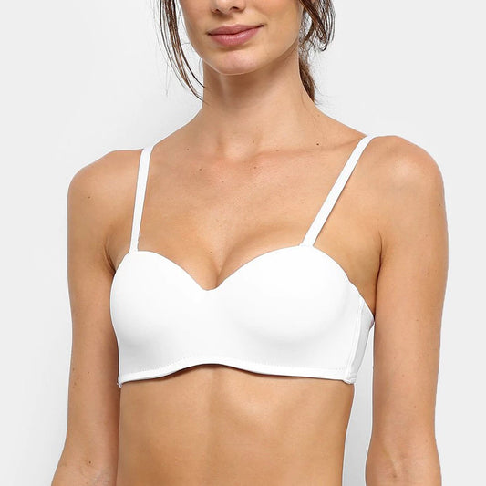 Sutiã Tomara que caia Branco Trifil