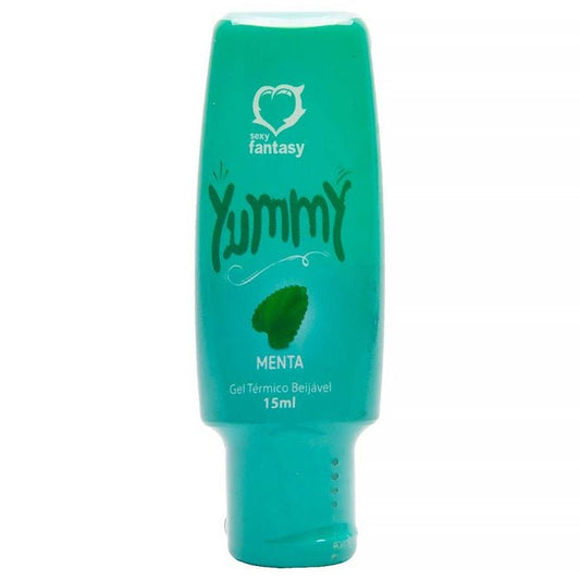 Yummy Gel Térmico Comestível Menta 15Ml Sexy Fantasy