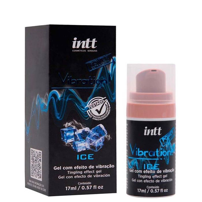 Vibration Power Ice lubrificante excitante beijável 17 G Intt