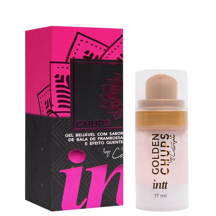 Golden Chups Gel Beijável Efeito Quente 17Ml Intt