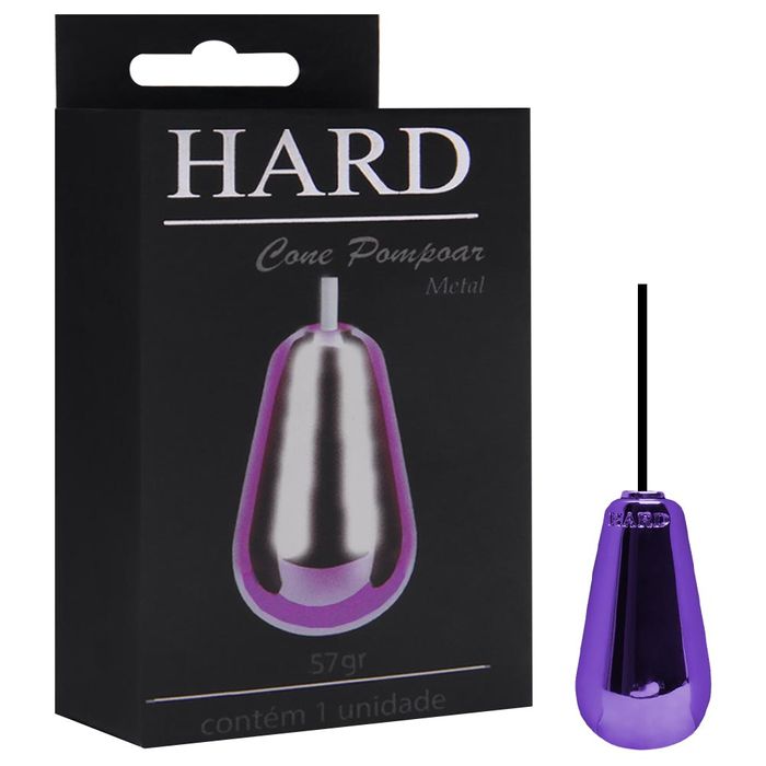 Cone Vaginal Em Metal Cor Lilás 57G Hard