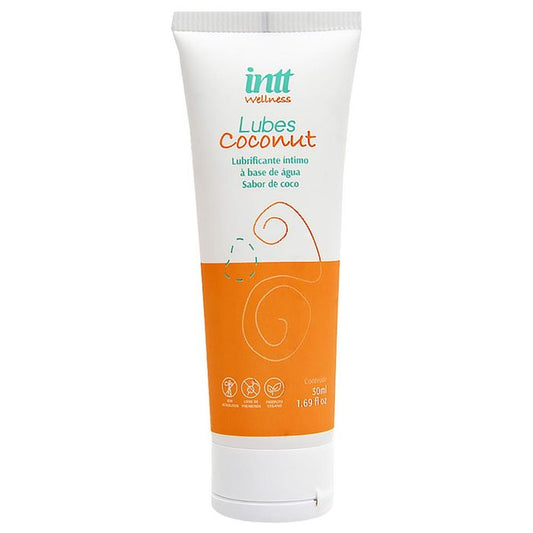 Lubes Coconut Lubrificante Íntimo á Base de Água 50gr Intt Wellness