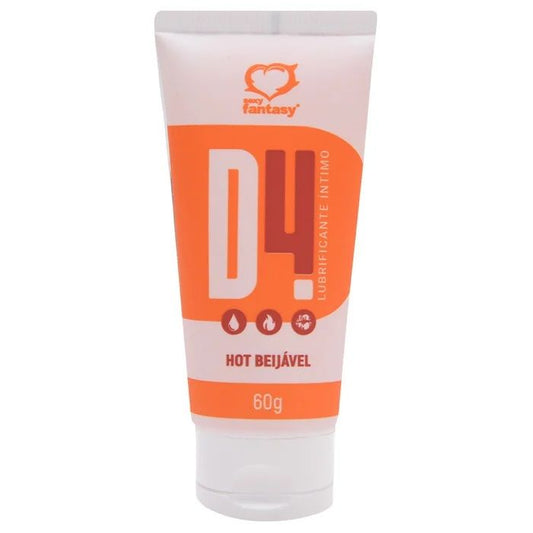 D4 Lubrificante Hot 60G Sexy Fantasy