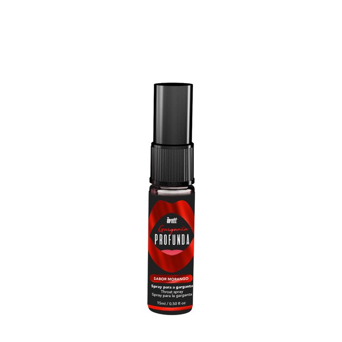 Garganta Profunda Spray Dessensibilizante Morango 15ml Intt