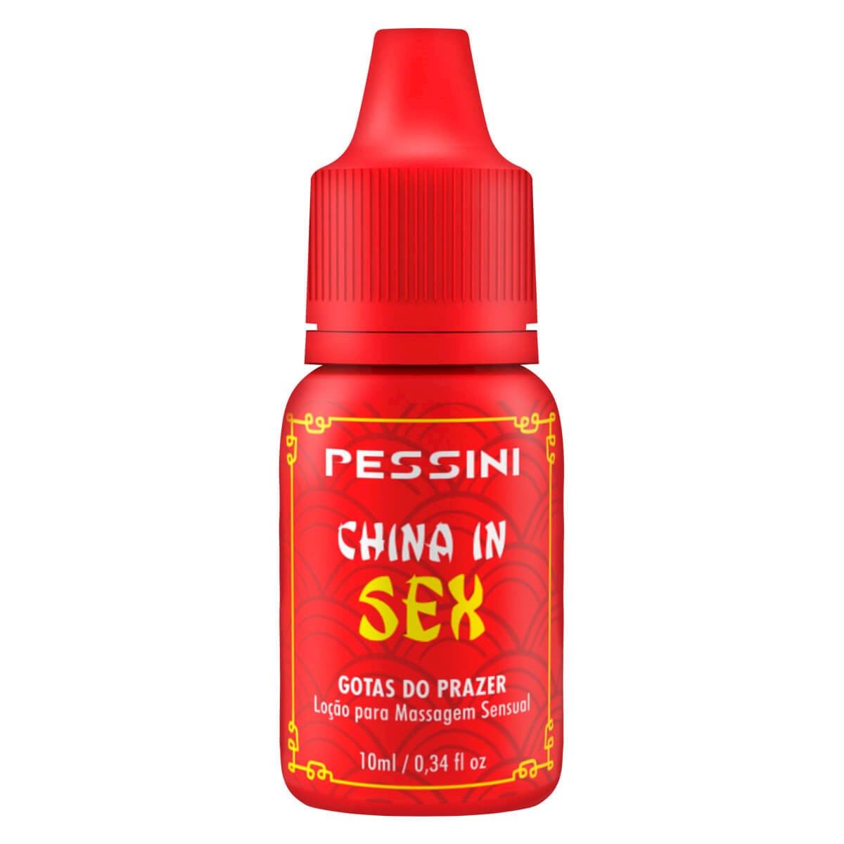 China In Sex Gotas do Prazer 10ml Pessini