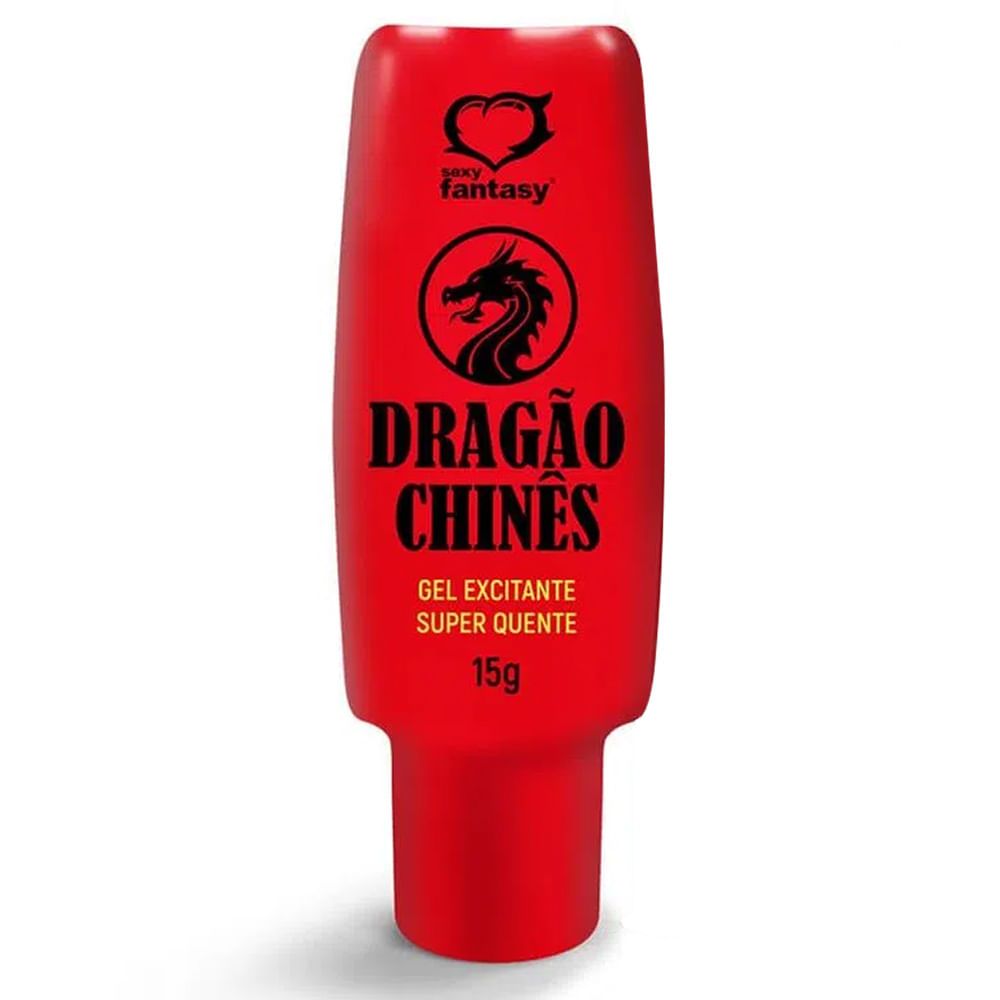 Dragão Chinês Gel Excitante Super Quente 15g Sexy Fantasy