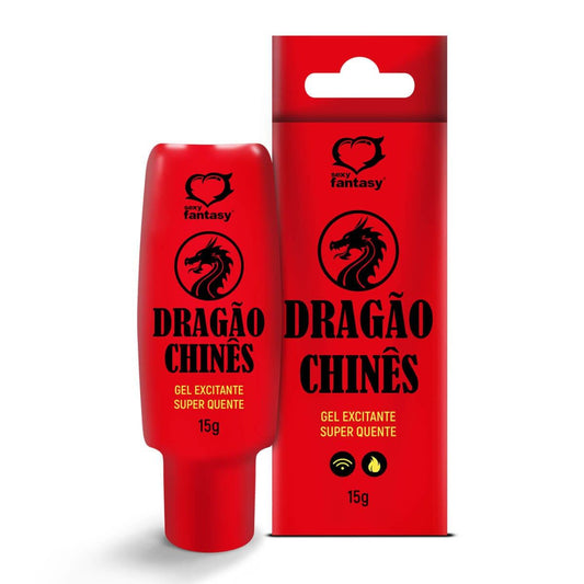 Dragão Chinês Gel Excitante Super Quente 15g Sexy Fantasy